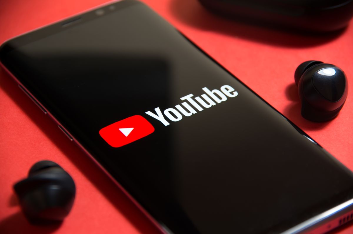 YouTube on phone