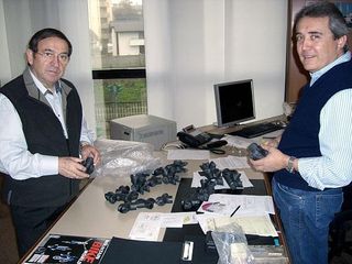Colnago and Vanni Brambilla check out new Extreme Power lugs