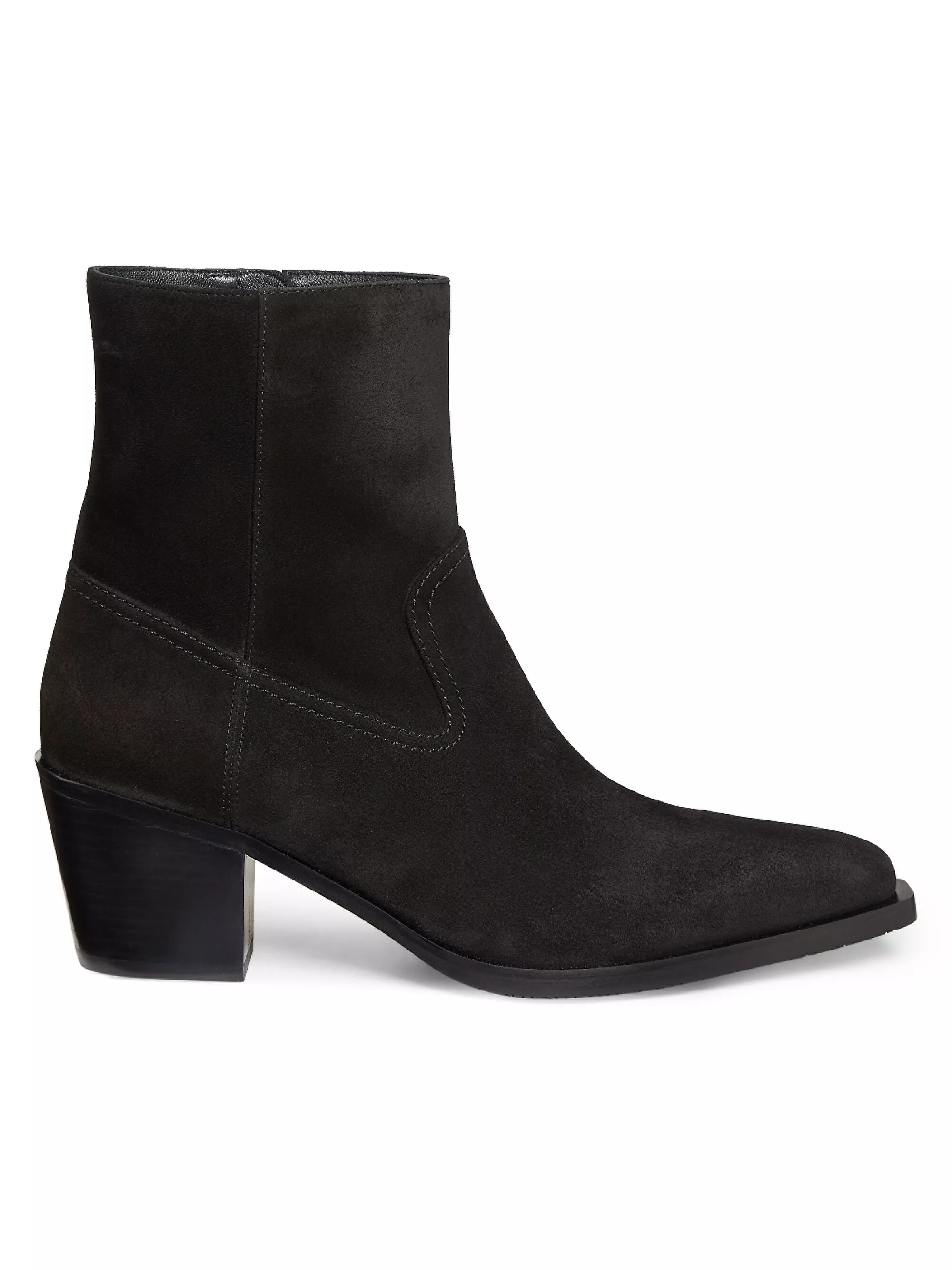 Tate 65mm Suede Ankle Booties