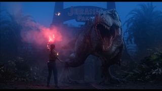 Screenshot from Jurassic Park Survival reveal trailer