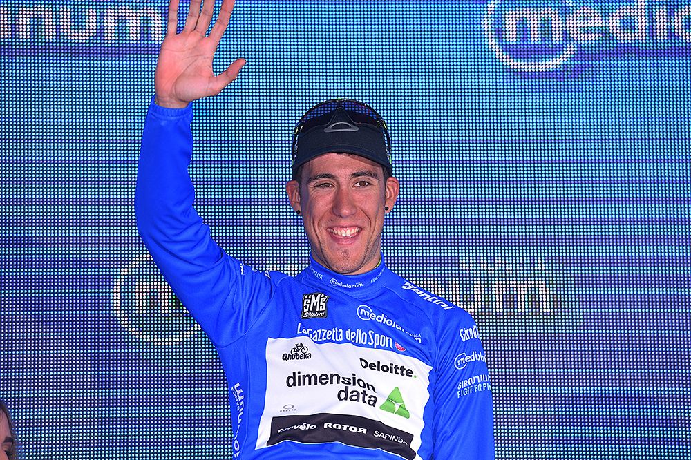 Omar Fraile Matarranza (Dimension Data) gets most aggressive in stage 2