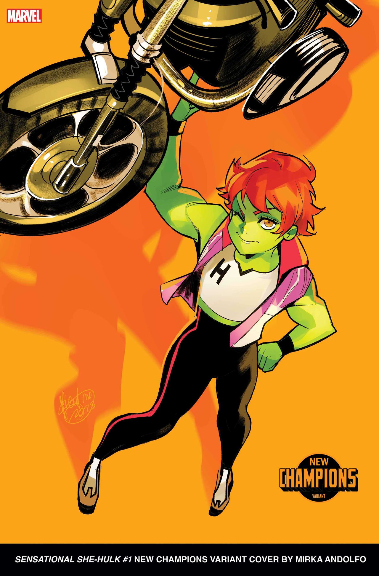 Various New Champions covers.