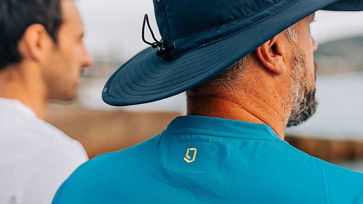 Solbari Upf 50+ Men's Sun Protection Long Sleeve Polo Fitness Shirt - UV Protection, Sun Protective