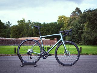 Close ups of the Specialized S-Works Aethos 2