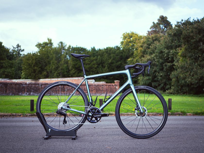 Close ups of the Specialized S-Works Aethos 2