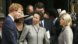 Princess Anne, Prince Harry and Sophie Wessex