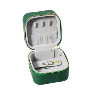 mini green jewelry box
