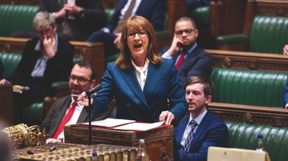 Chancellor Rachel Reeves speaks in the House of Commons