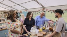 The Great British Bake Off presenters