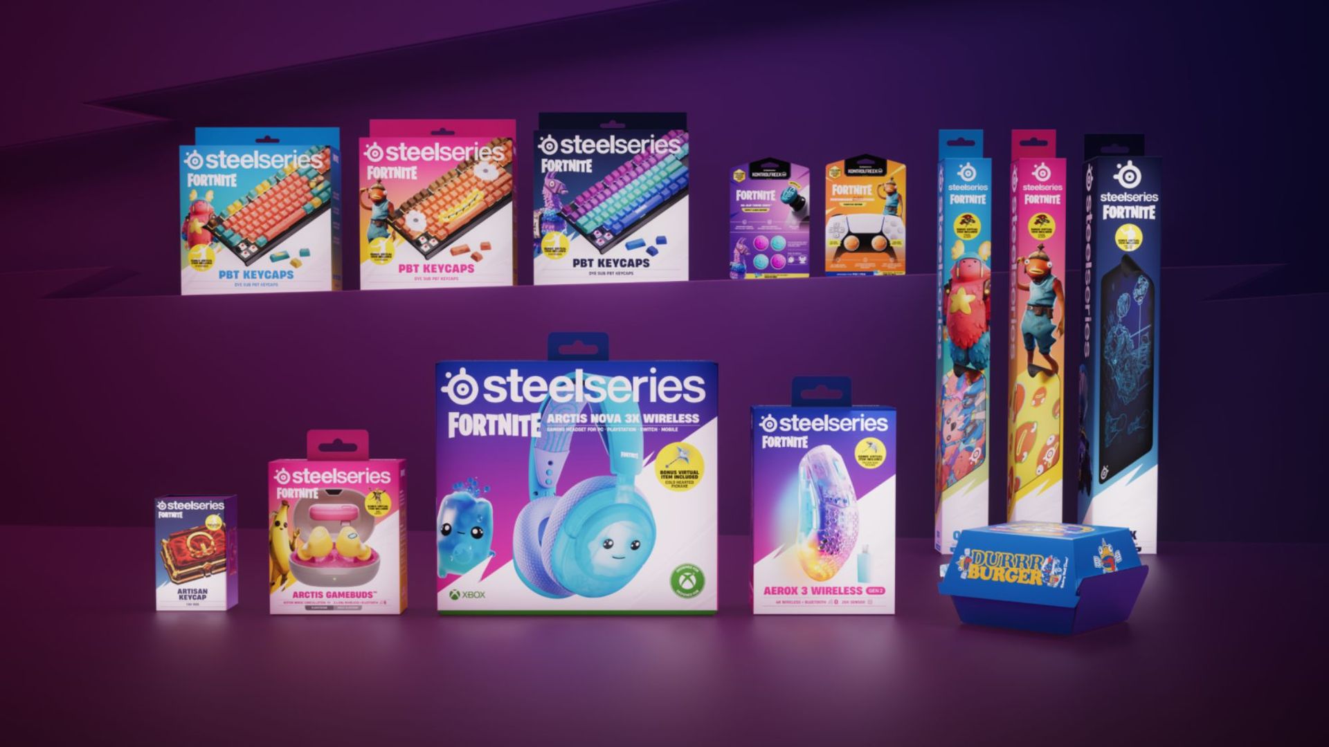 Steelseries x Fortnite Collection