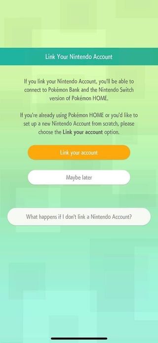 Pokemon Home App Link Switch