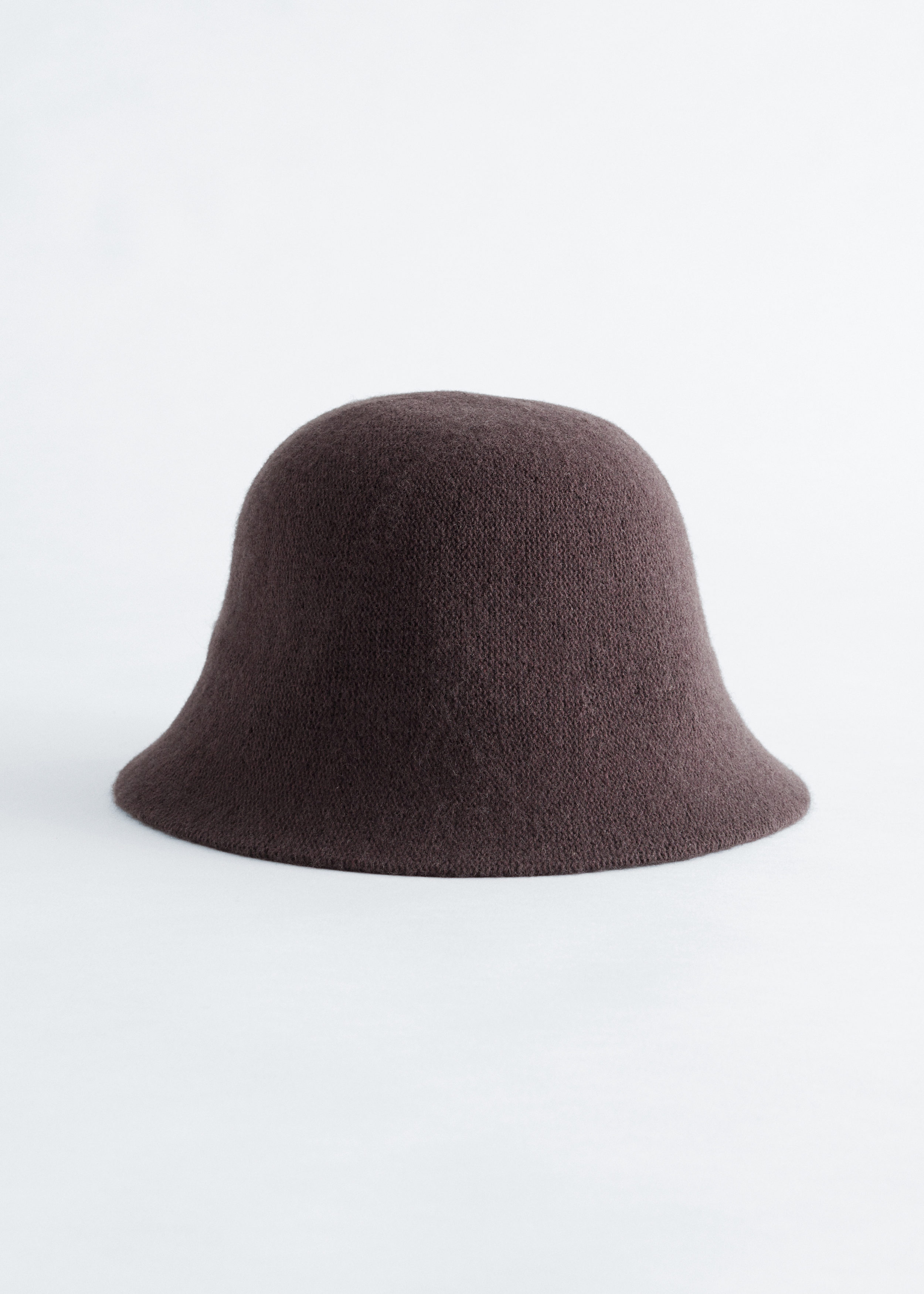 Wool-Blend Knitted Bucket Hat