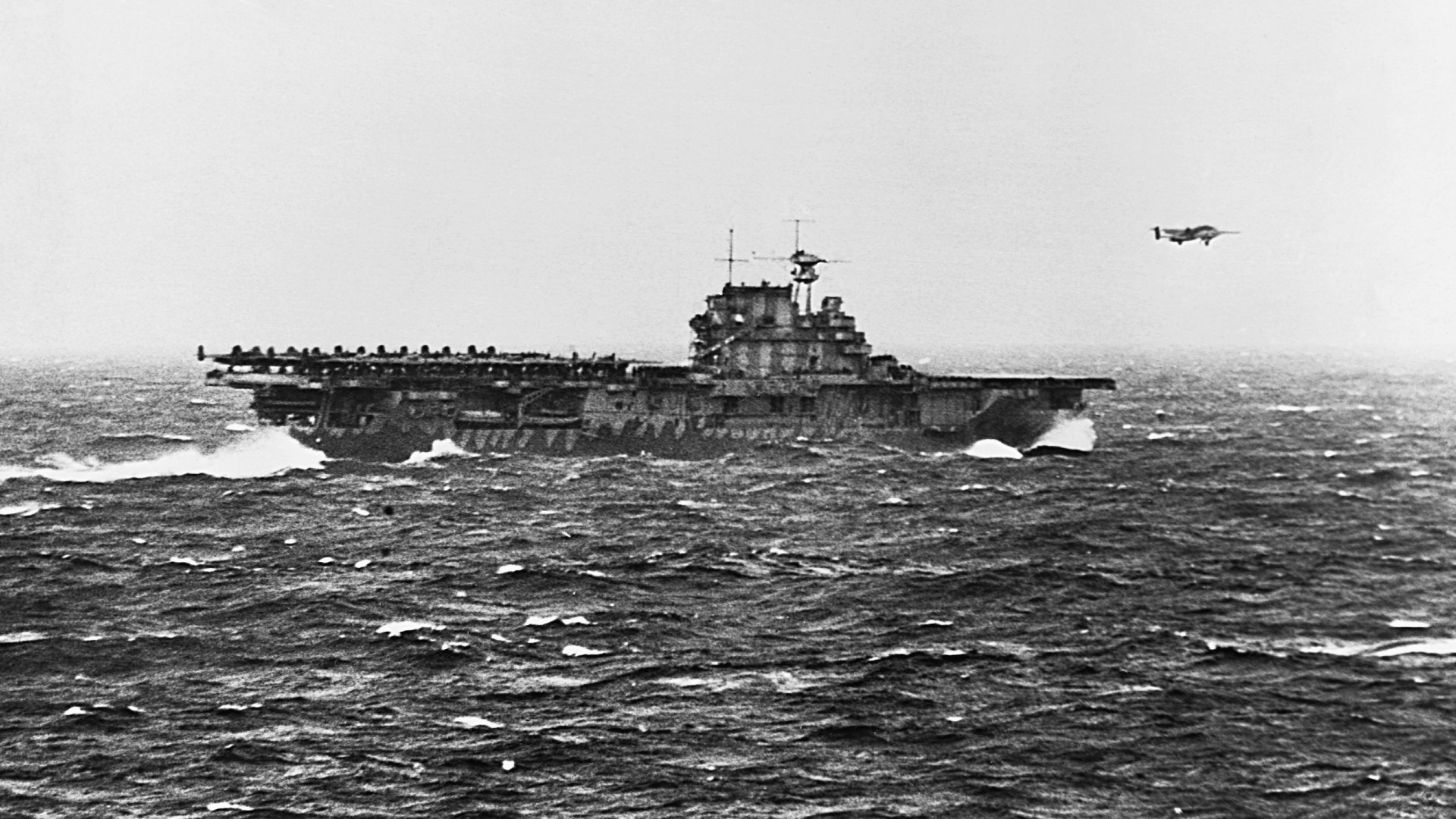 The USS Hornet, the aircraft carrier used in the raid