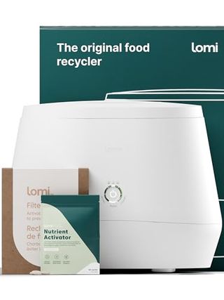 Lomi World's First Smart Waste Kitchen Composter | Turn Waste to Compost With a Single Button With Electric Countertop Compost Bin by Pela Earth