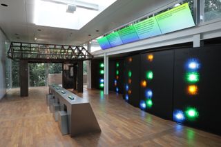 korean pavilion installation interior
