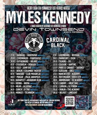 Myles Kennedy tour poster