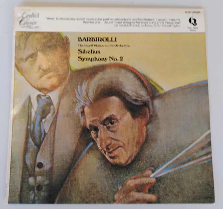 A poorly designed album cover for Barbirolli.