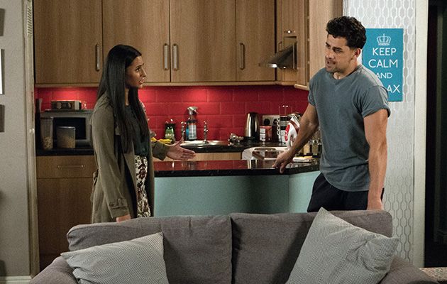 Will Alya Nazir tell David that Josh is staying a Billy’s flat?