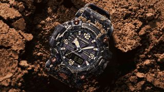 Casio G-Shock Mudmaster GWG-2000CR-1A in mud