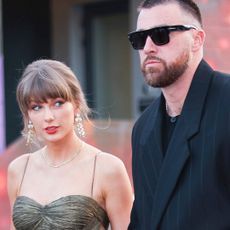 Taylor Swift styled a little black dress from her favorite dress designer for Fall 2026, Simkhai, on a date-night with Travis Kelce