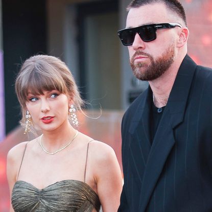 Taylor Swift styled a little black dress from her favorite dress designer for Fall 2026, Simkhai, on a date-night with Travis Kelce