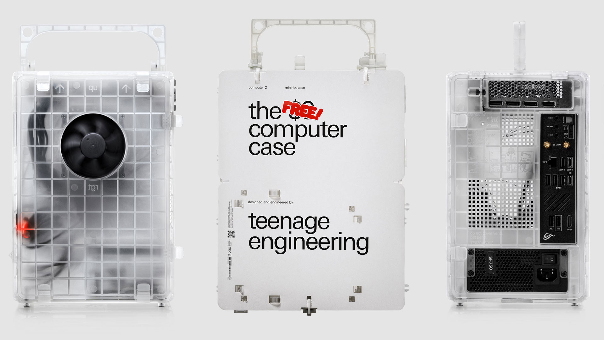 Teenage Engineering Computer-2 mini-ITX case 