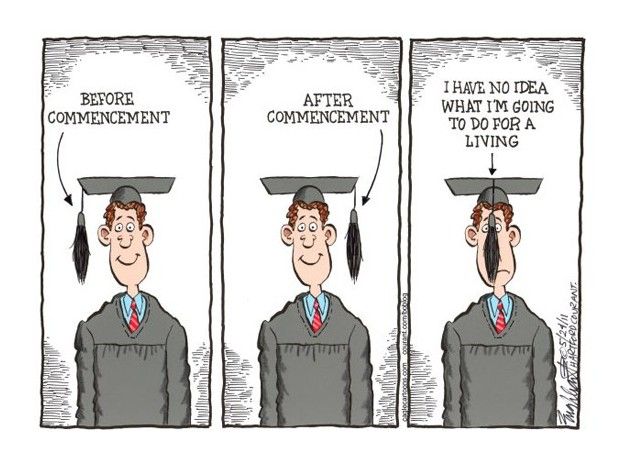 Graduates&amp;#039; obscured future