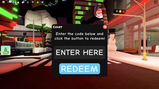 Redeem codes box shown in Funky Friday