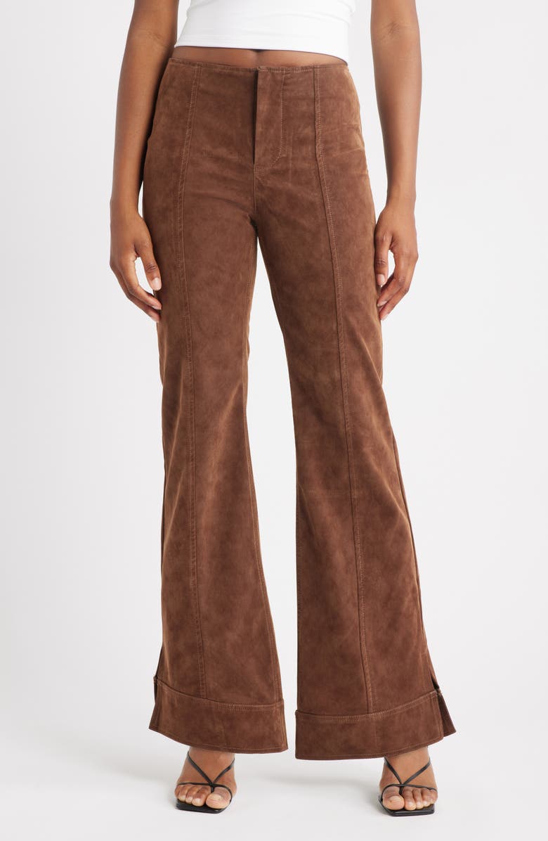 Glow Up Faux Suede Pants