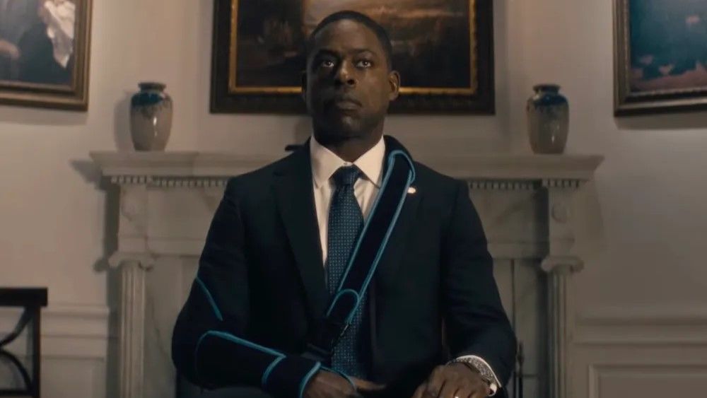 Sterling K. Brown stoic in Paradise