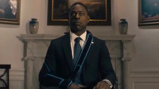 Sterling K. Brown stoic in Paradise