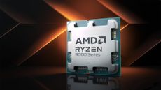 A mockup of an AMD Ryzen 9000-series processor