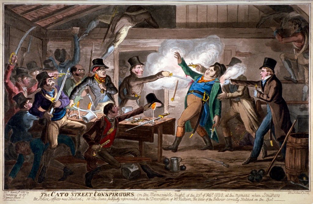 &#039;The Cato Street conspirators...&#039;, 1820. Artist: George Cruikshank