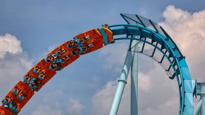 A new roller coaster at SeaWorld Orlando.
