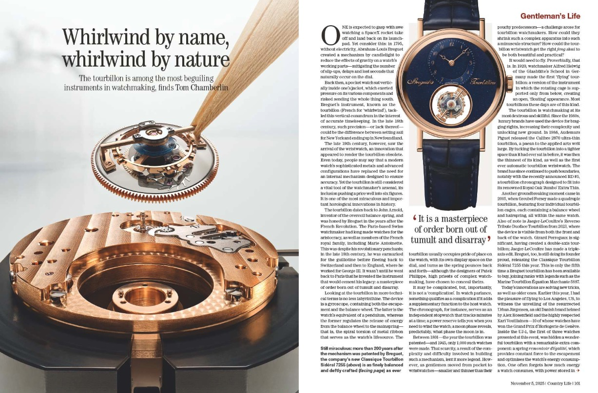 Spreads from Country Life 5 November 2025