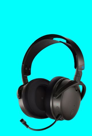Audeze Maxwell gaming headset on a blue background