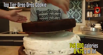 Epic Meal Time created a 146,800-calorie Oreo
