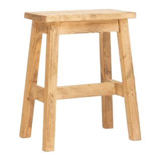 Wooden milk maid stool