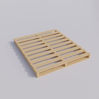 Greaton, Wooden Pallets, Easy for Commercial Use, Strong Sturdy Structure, 38x36x5, 1 Pcs, Wood Finish