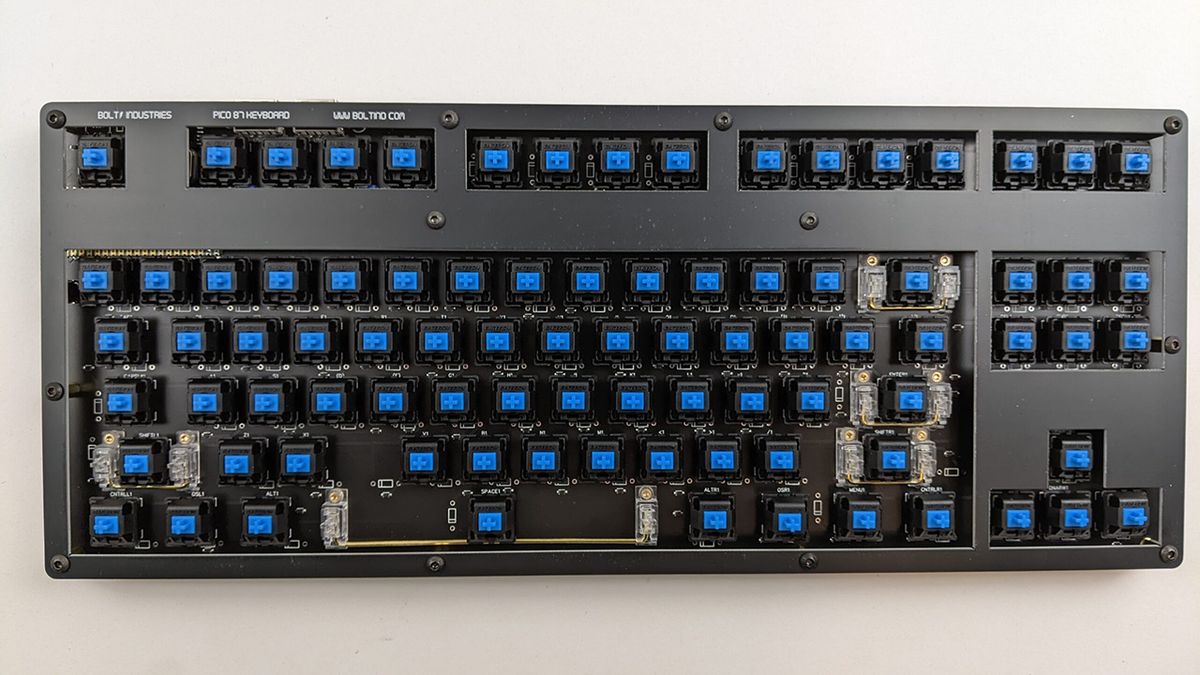 The Bolt Industries Pico 87 keyboard