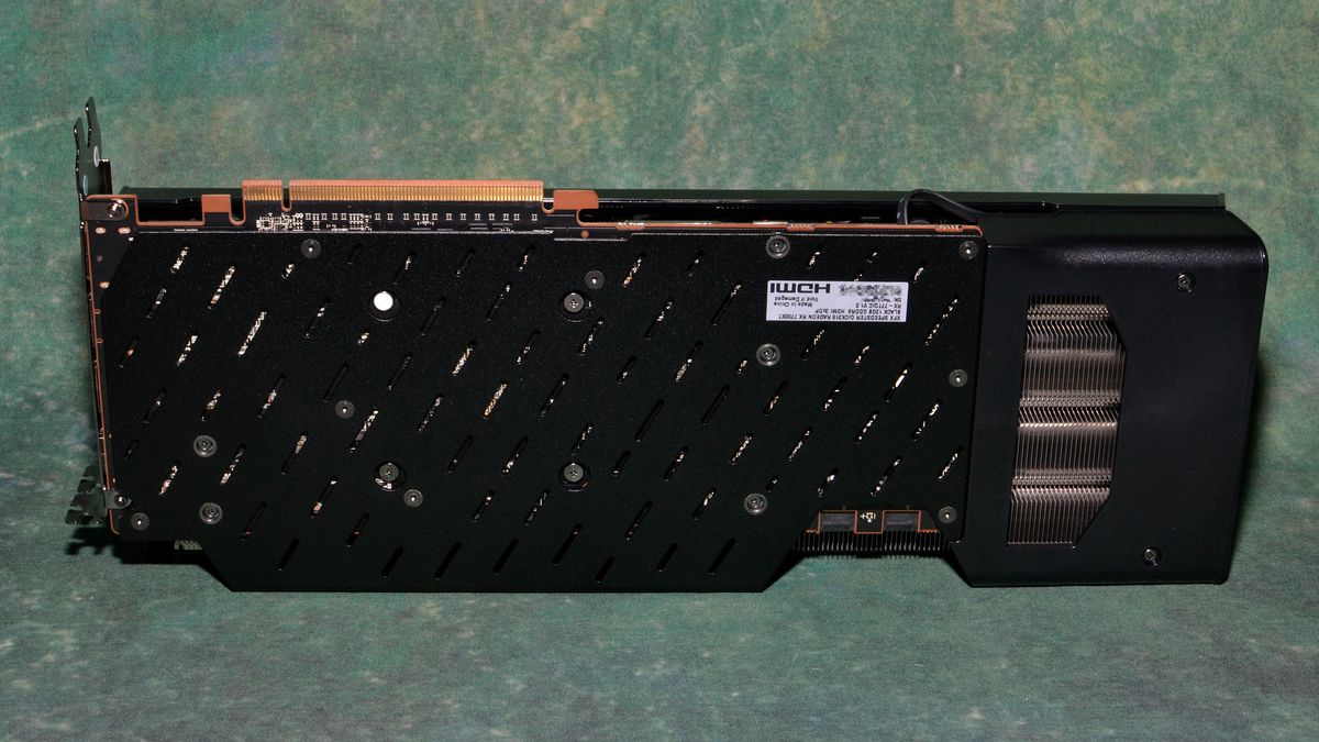XFX AMD Radeon RX 7700 XT card photos