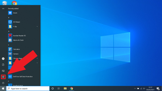 How to factory reset on Windows 10 - select settings