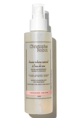 Mineral spray creates instant volume with rose water