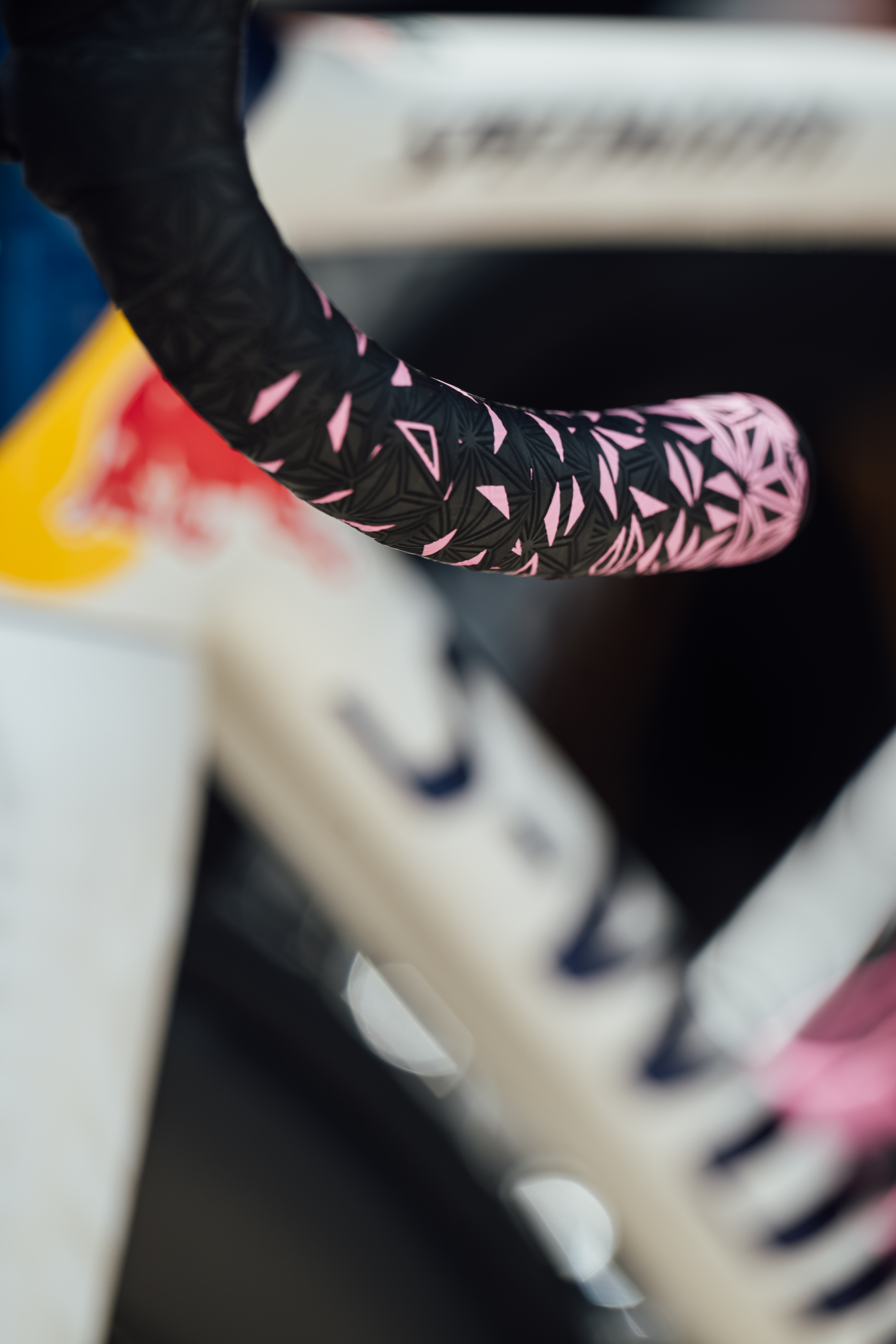 Close up of bike tech found at the Giro d'Italia 2025