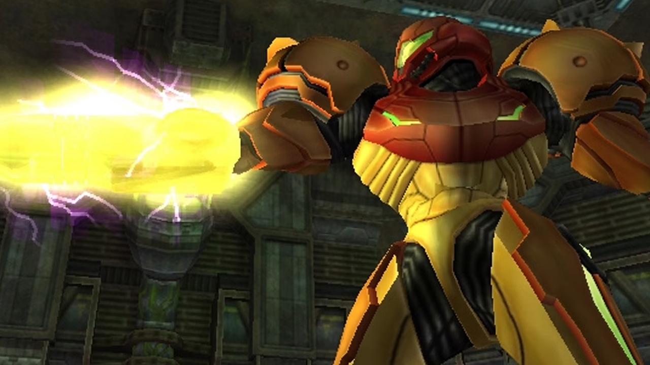 Screenshot from the video game Metroid Prime 2: Echoes (2004).