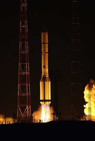 Proton Rocket Launches Turksat 4A
