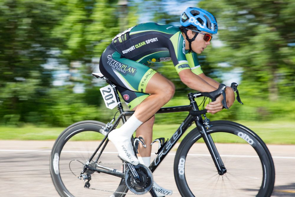 Nathan Bradshaw (Subaru NSWIS &amp; MS) on course during stage 1 at the North Star Grad Prix