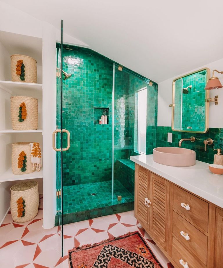 8 colorful small bathroom ideas | Real Homes