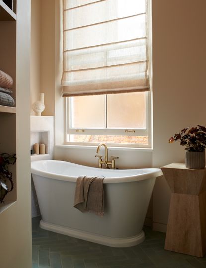 9 beige bathroom ideas that create a soft and calming space | Homes and Gardens
