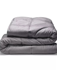 Tranquility Plush 18lb Grey Weighted Blanket: $238